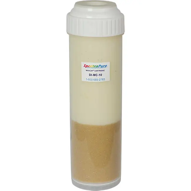10" Maxcap DI Resin Filter Cartridge (DI-MC-10) - Spectrapure