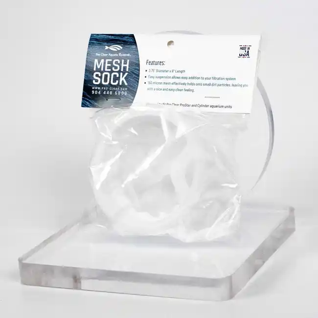 3.75" Mesh Filter Sock - Pro Clear Aquatic Systems