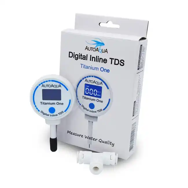 Titanium One Digital Inline TDS Meter - AutoAqua