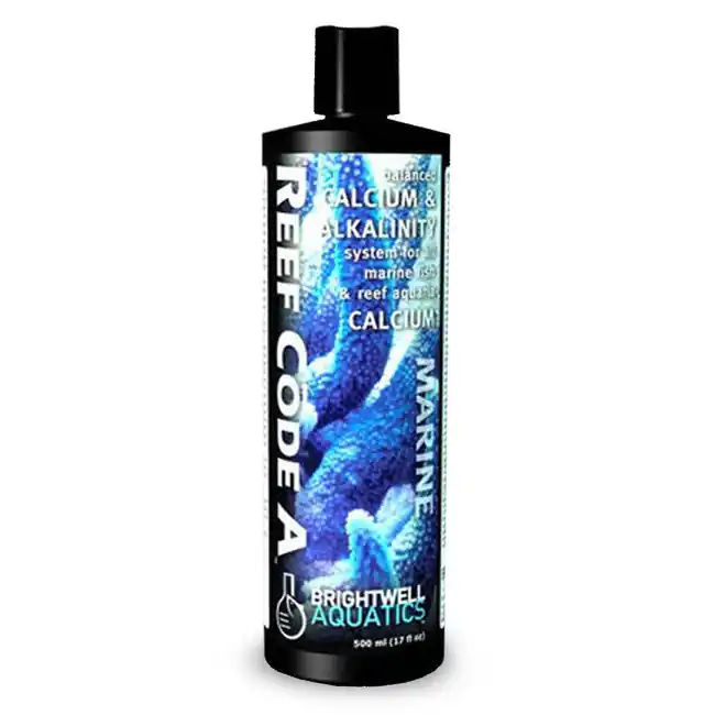 Reef Code A Balanced Calcium & Alkalinity System Part A (500mL) - Brightwell Aquatics