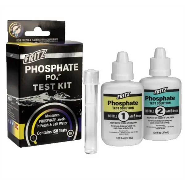 Phosphate Liquid Test Kit (Up to 150 Tests) - Fritz Aquatics