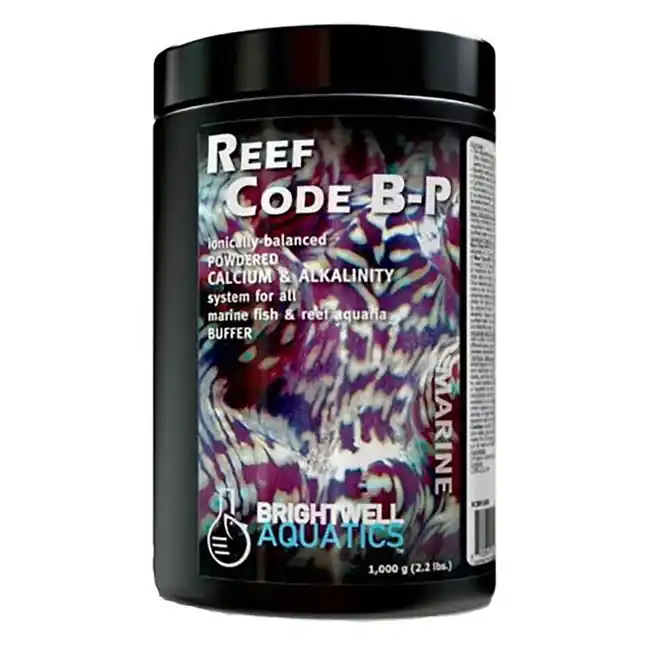 Reef Code B-P - Balanced Calcium & Alkalinity System Powder - Part B (Alk.) 1 KG - Brightwell