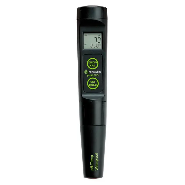 pH55 Waterproof Pocket PH/Temperature Tester - Milwaukee