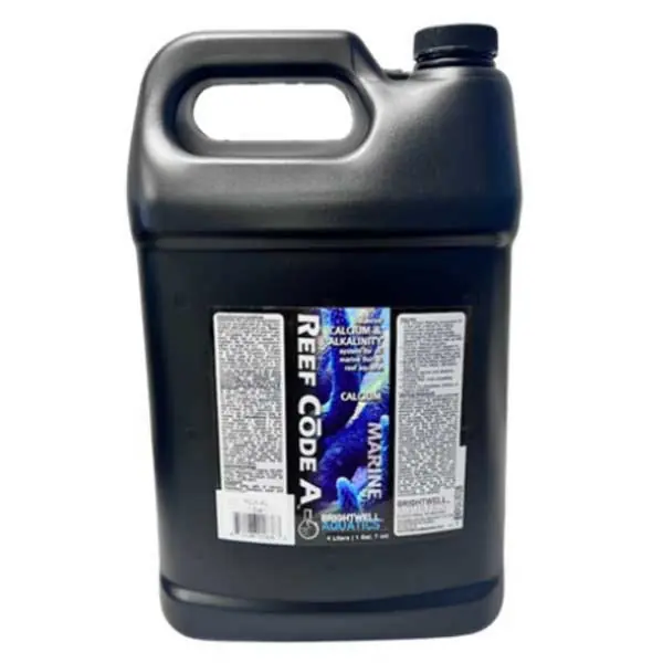 Reef Code A Balanced Calcium & Alkalinity System Part A (4 L) - Brightwell Aquatics