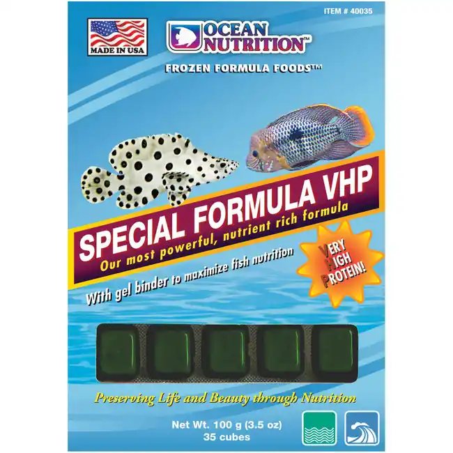 Frozen Special Formula VHP (35 cubes, 3.5 oz) - Ocean Nutrition