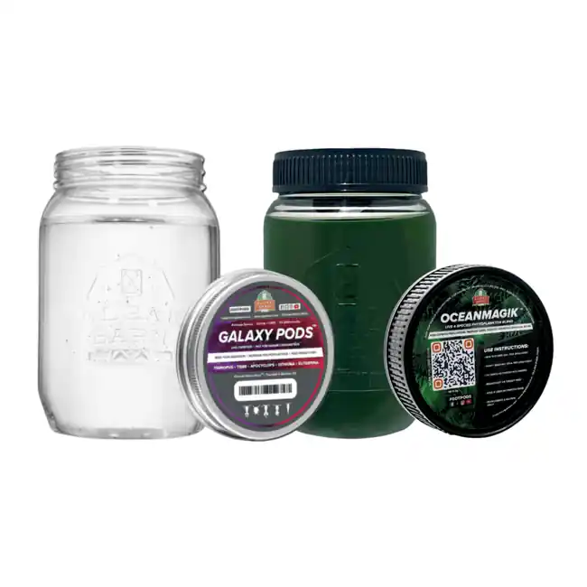 Galaxy Pods & OceanMagik Phyto Combo (16 oz of each) - Algae Barn