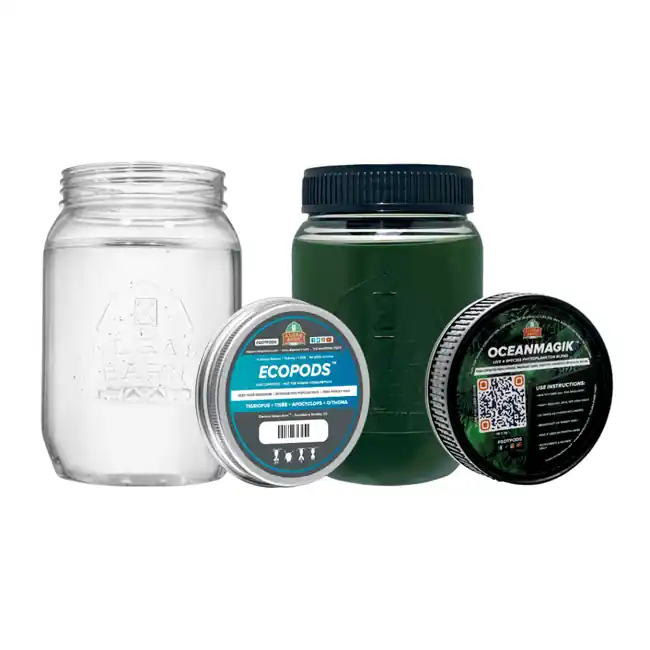Ecopack Pod & OceanMagik Phyto Combo (16 oz of each) - Algae Barn