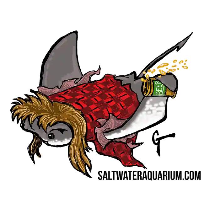 BillyRay SaltwaterAquarium.com Sticker (FREE OVER $50) - SAQ.com