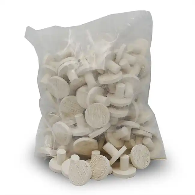BULK Ceramic LARGE Coral Frag Plugs 1.25" (100 pc) - Oceans Wonders