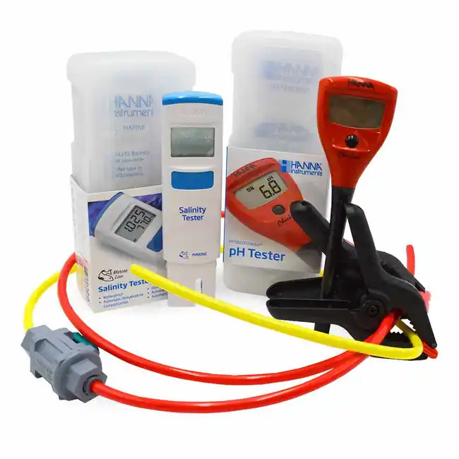 Complete Drip Acclimation Kit (PH, Temp, Salinity) - All Misc Brands