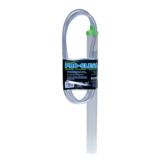 Pro-Clean Gravel Vac - X-Large ( 24" Tube w/ 6' Hose) - Python
