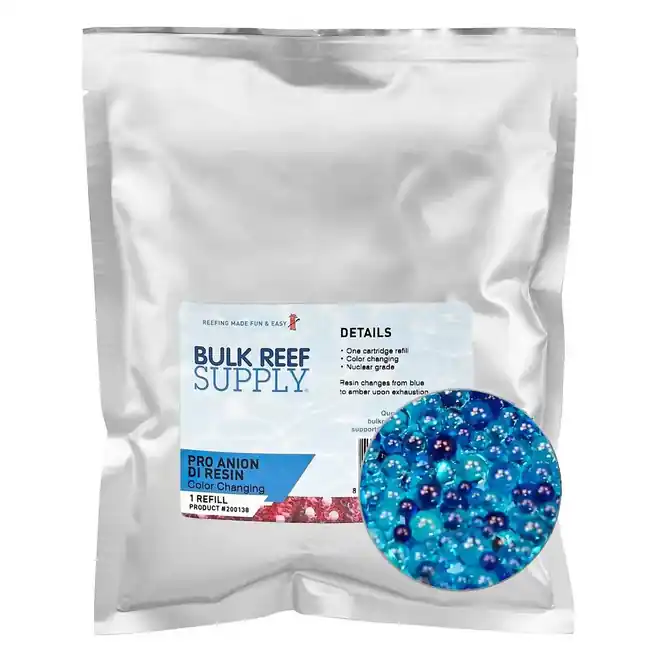 PRO Series Blue Anion Deionization Resin - Color Changing - Part 2 (1.5 gallons / 8.1 lbs) - Bulk Reef Supply