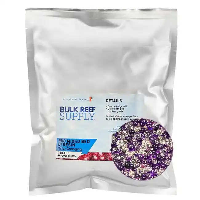 PRO Series Mixed Bed DI Resin Purple Cation - Color Changing - Part 3 (1.5 gallons / 7.5 lbs) - Bulk Reef Supply