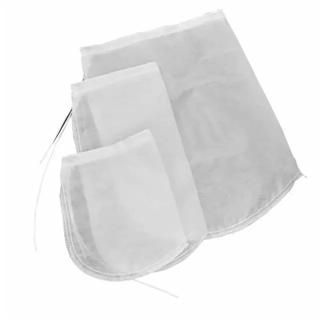 4” x 8” Mesh Media Bag with Draw String - Bulk Reef Supply