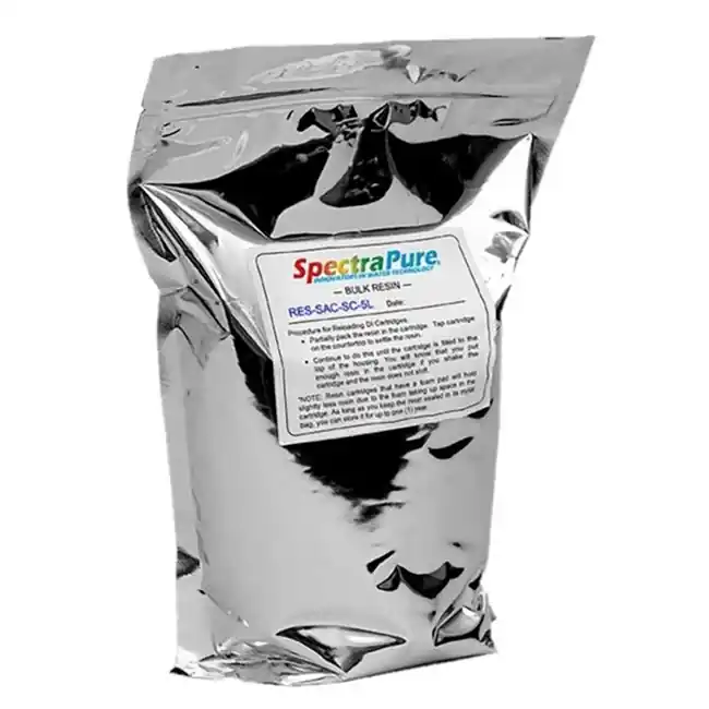 (5 L) Strong-Acid Cation Semi-Conductor Grade DI Resin (RES-SAC-SC-5L) - Spectrapure