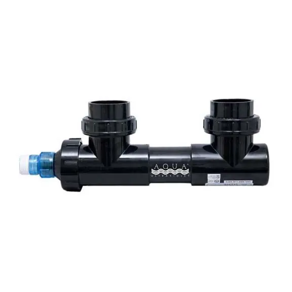 Classic 25 Watt UV Black 2" Slip Fitting Unit - Aqua Ultraviolet