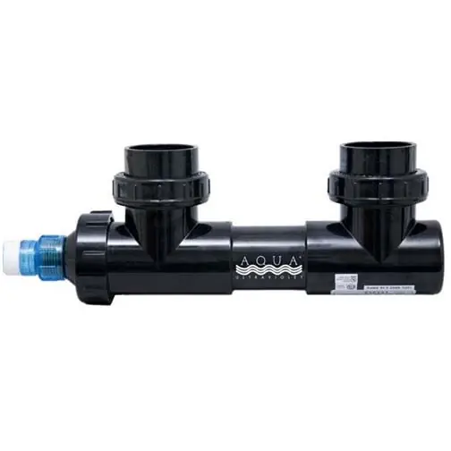 Classic 15 Watt UV Black 2" Slip Fitting - Aqua Ultraviolet