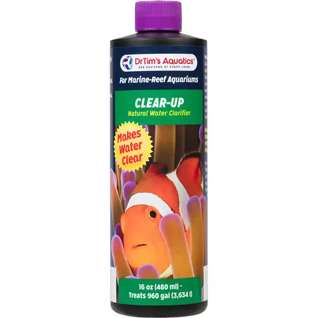 Marine Clear-Up (16 oz) 960 Gallons - Dr Tim's Aquatics