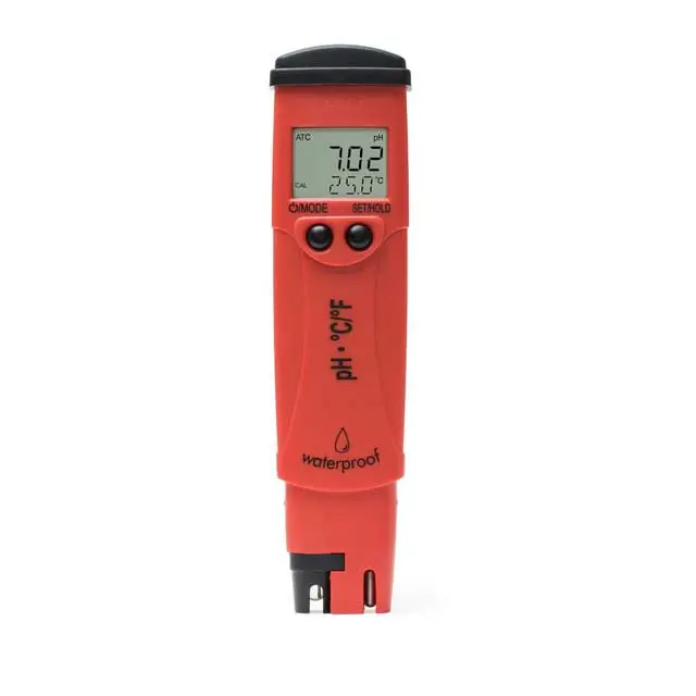pH/Temperature Tester with 0.01 pH Resolution - pHep®5 (HI98128) - Hanna Instruments