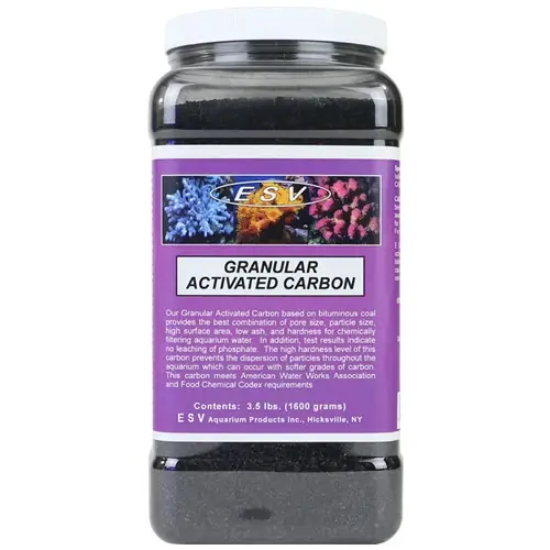 Granular Activated Clean Carbon (3.5 lbs, 1600 grams) - ESV