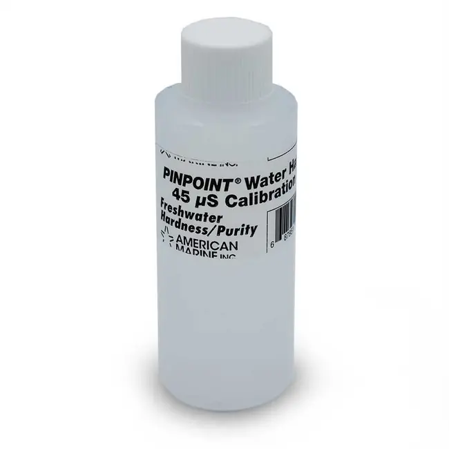 PINPOINT Water Hardness 45 uS Calibration Fluid Freshwater Hardness/Purity - American Marine