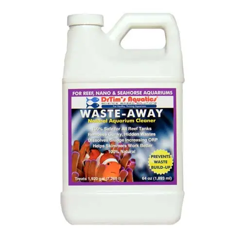 Waste-Away Natural Aquarium Cleaner for Reef Aquaria (64 oz) - Dr Tim's