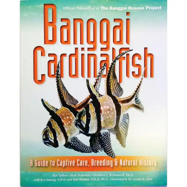 (Hardcover) Banggai Cardinalfish: A Guide to Captive Care, Breeding & Natural History Book - Generic