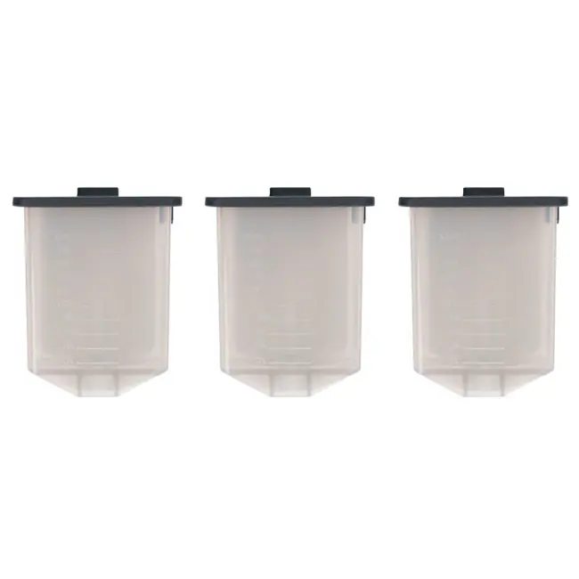 Three Cup Kit Reservoir Reload for Frozen Fish Food Feeder - inD aquatics
