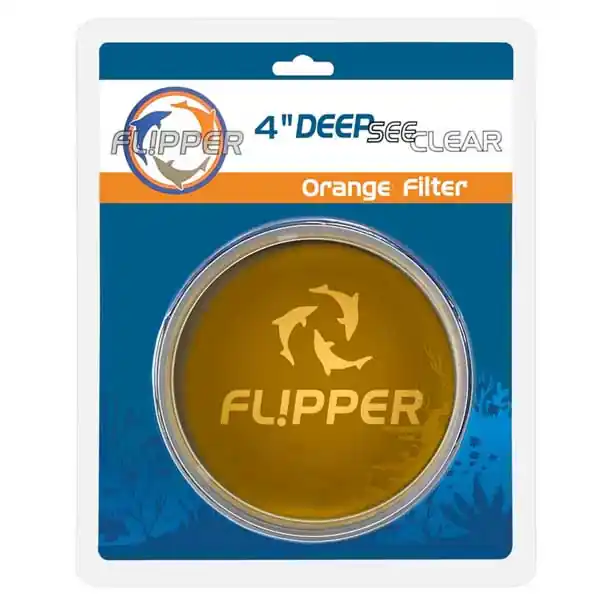 DeepSee Clear Orange Lens Filter For 4" Standard - Flipper