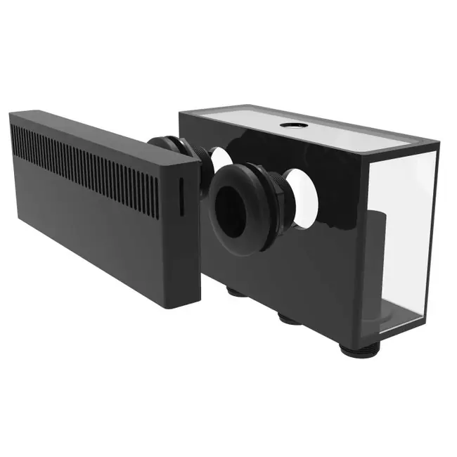 Low Profile External Overflow Box - 1200GPH - Fiji Cube