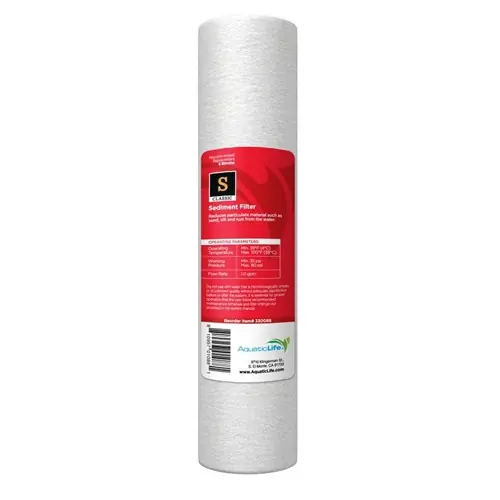 10" (1 Micron) Sediment Filter Cartridge - Aquatic Life