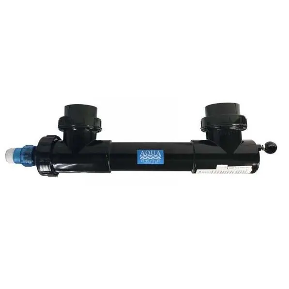 Classic 57 Watt UV Black 3/4" Barb With Wiper - Aqua Ultraviolet