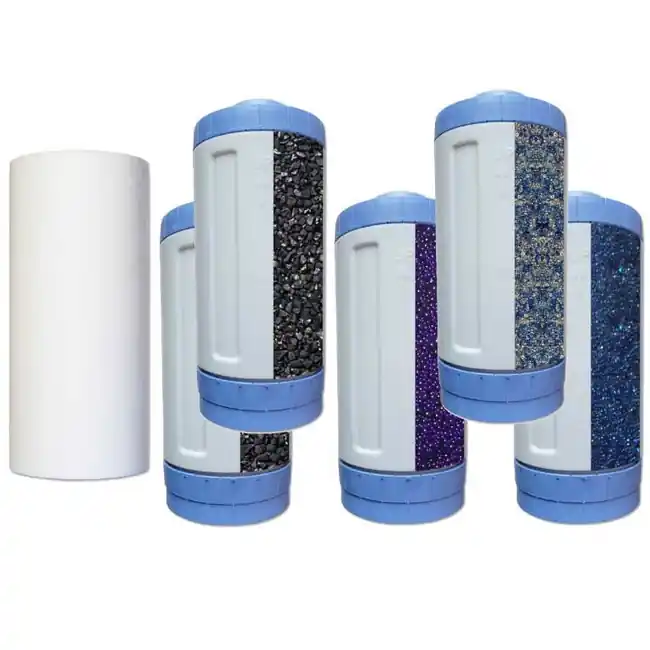 Blue Fin PRO 7-Stage RO/DI Filter Set - AquaFX
