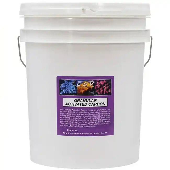 Granular Activated Clean Carbon 5 Gallon Bucket (20 lbs) - ESV