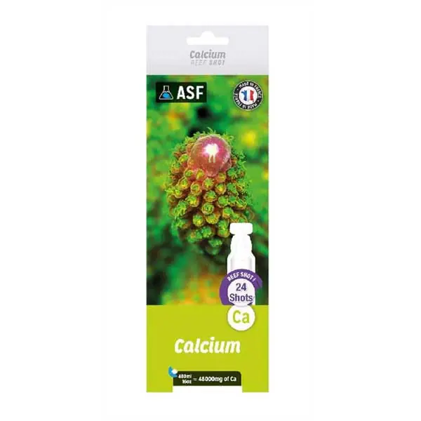 REEF SHOT - Calcium (24 Shots, 16 oz) - ASF
