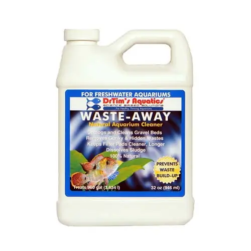 Waste-Away Natural Aquarium Cleaner for Freshwater Aquaria (32 oz) - Dr Tim's