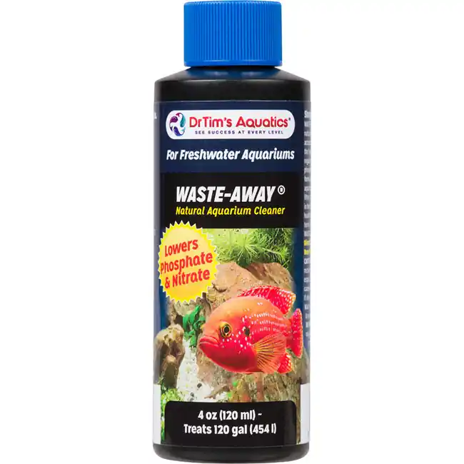 Waste-Away Natural Aquarium Cleaner for Freshwater Aquaria (4 oz) - Dr Tim's