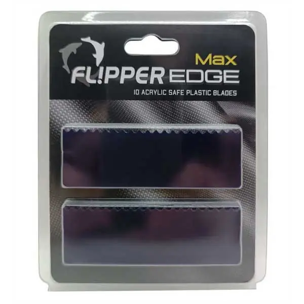 Flipper Max Replacement Acrylic Safe Plastic Blades (10 Pack) - Flipper