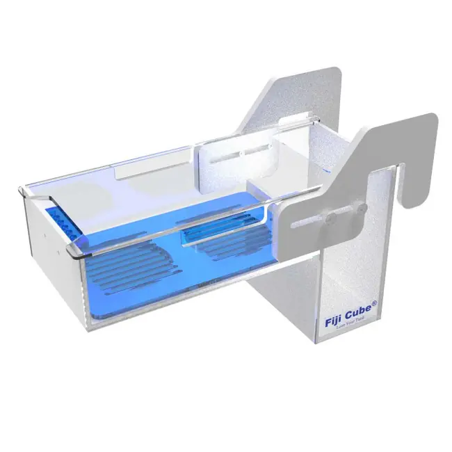 Double 4" Quiet Filter Sock Holder (2nd Gen) - Fiji Cube
