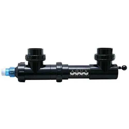 Classic 25 Watt UV Black 2" Barb With Wiper - Aqua Ultraviolet