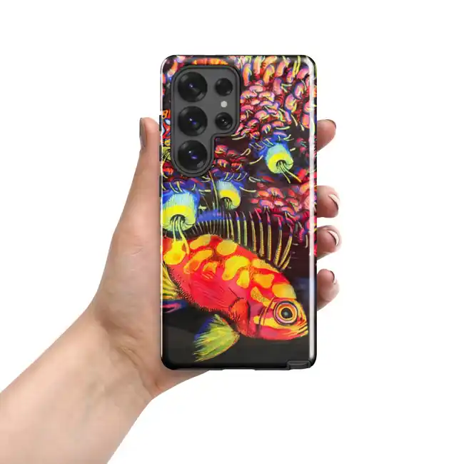 "Blotchy" Tough Case for Samsung Galaxy Android Phones - SaltwaterAquarium