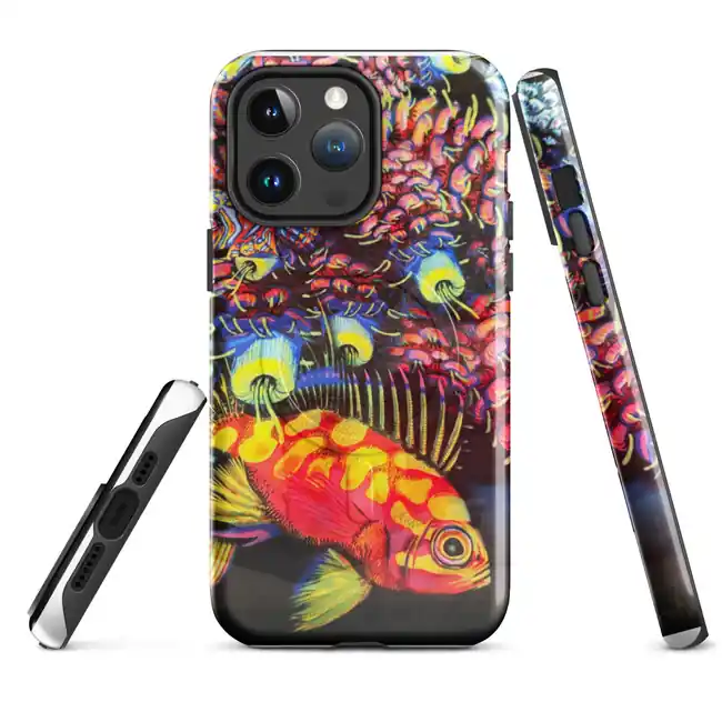 "Blotchy" MagSafe Tough Case for Apple iPhones - SaltwaterAquarium