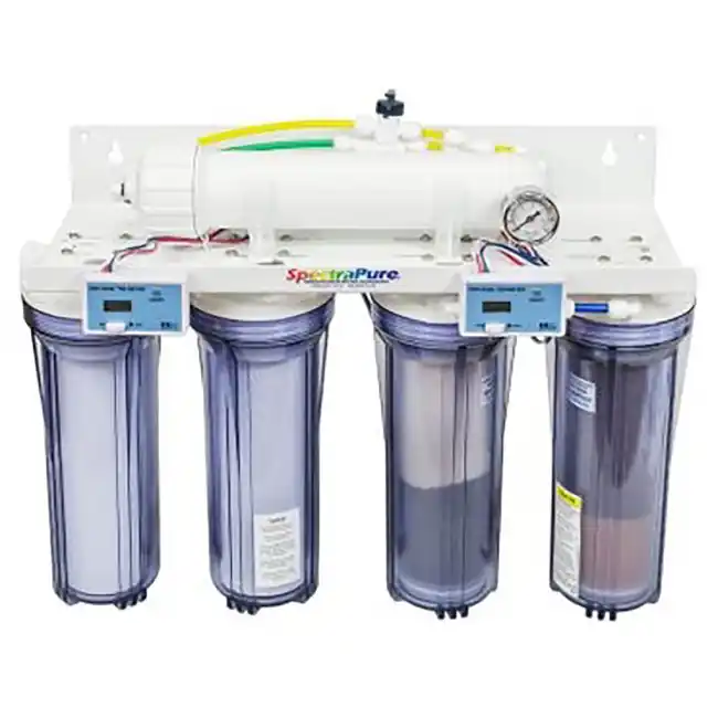 MaxCap 5 Stage Manual Flush RO/DI System - 150 GPD (MC-RODI-150-10-MF) - SpectraPure