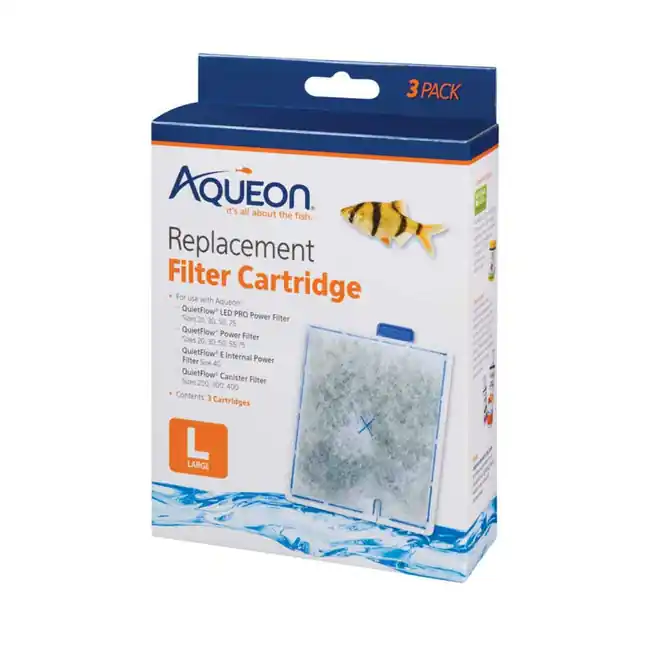 Replacement Filter Cartridges (LARGE) 3 Pack - Aqueon