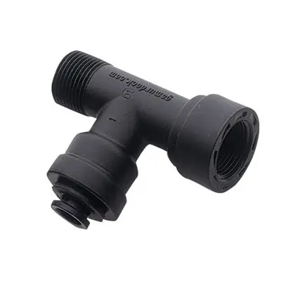 EZ Angle Stop Adapter - 1/4" ML (BLACK) Mur-Lok