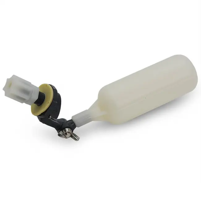RO Mini Float Valve With Adjustable Arm and 1/4" OD Tubing Jaco Inlet - Generic