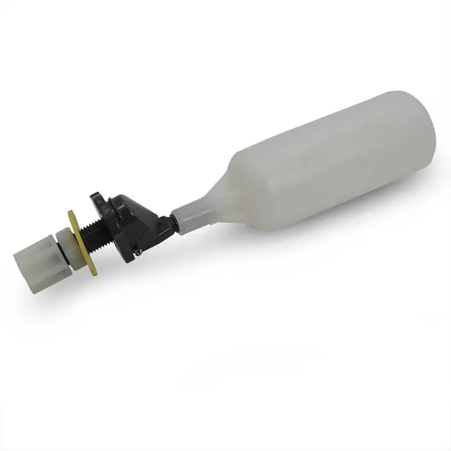 RO Mini Float Valve With Fixed Arm and 1/4" OD Tubing Jaco Inlet - Generic