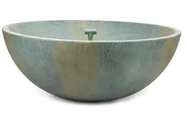 SPILLWAY BASIN - PATINA - 40" DIA (102 CM)