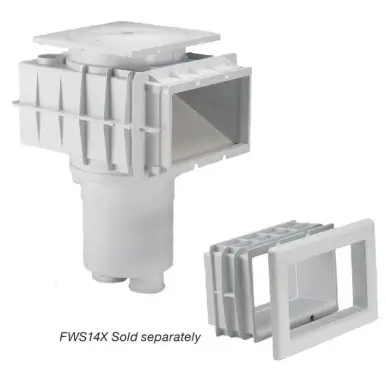 Formal, Concrete Wall Skimmer - 14"