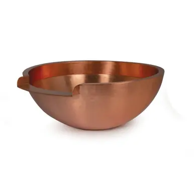 26" COPPER BOWL - ROUND - 12" SPILLWAY